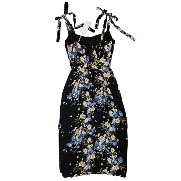 Reformation Besse Dress In Coronet - Picture 8 of 9